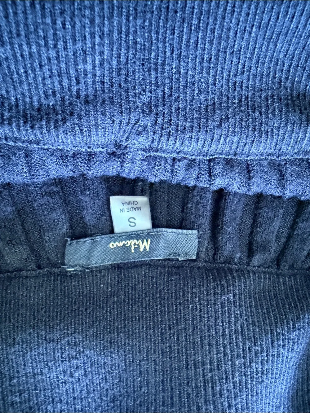 Milano - Women’s Ribbed Knit Black Pants